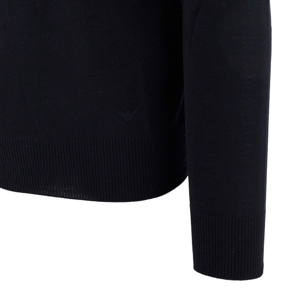 Polo a manica lunga in maglia