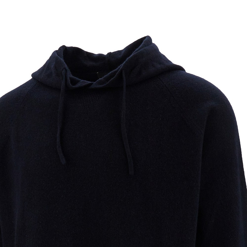 Pullover in cachemire con cappuccio