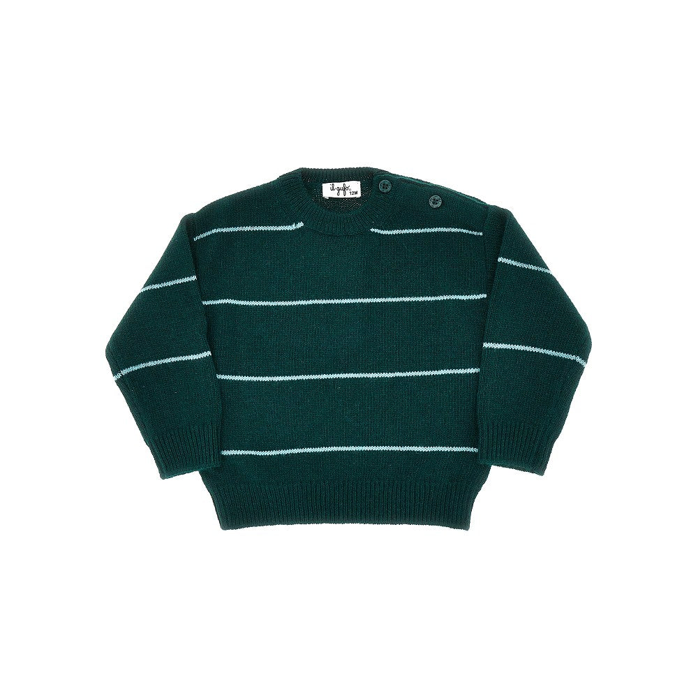 Pullover in maglia con motivo a righe