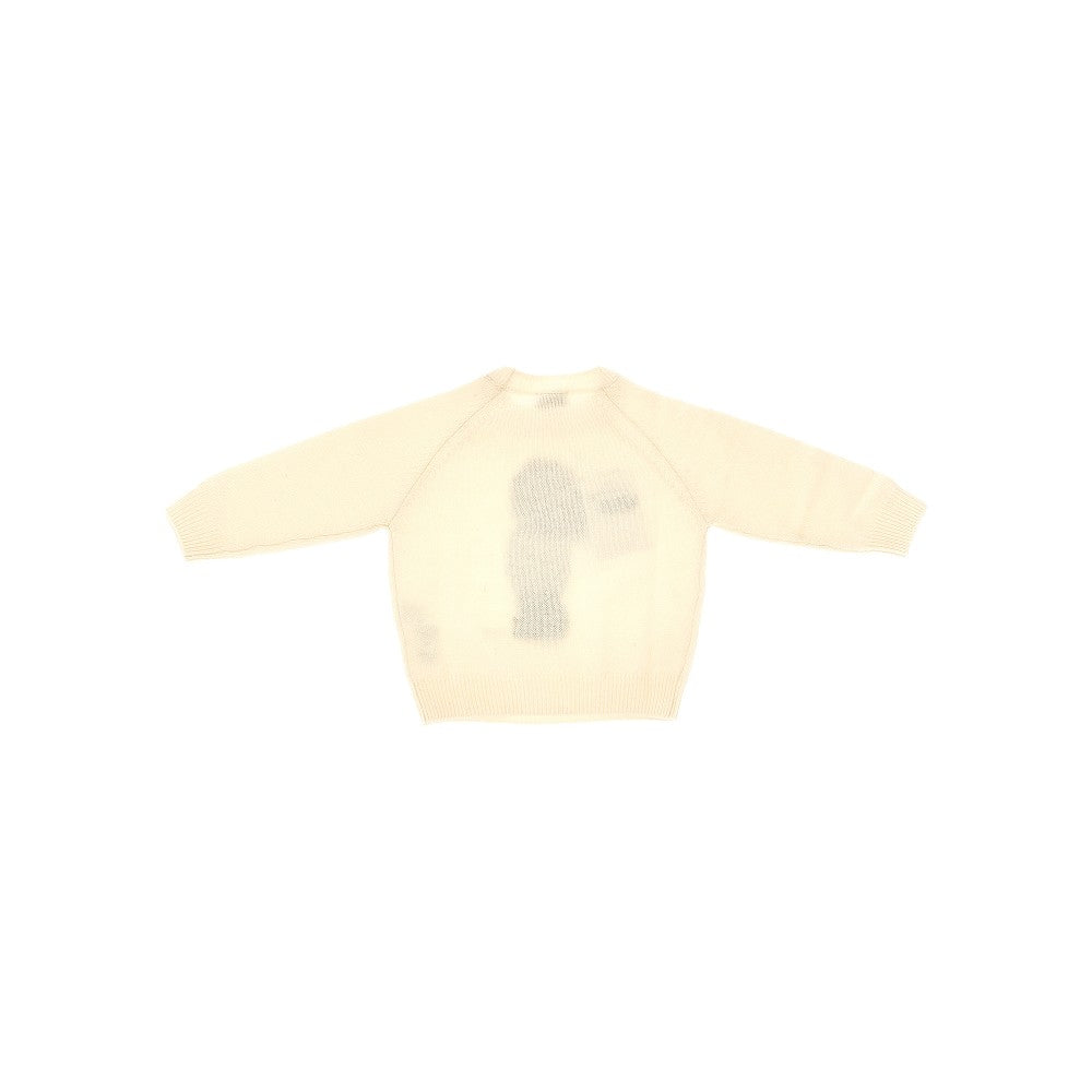 Virgin wool yarn sweater