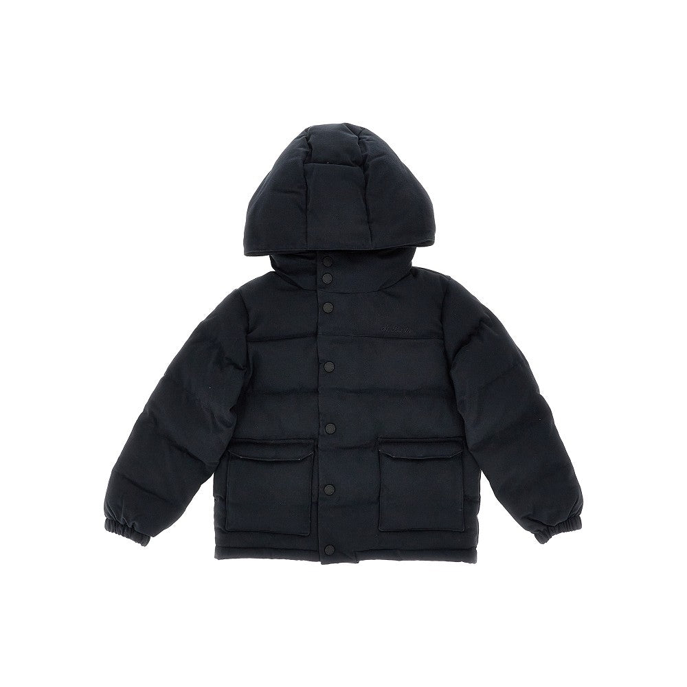 'Too Cold For School' flannel padded jacket