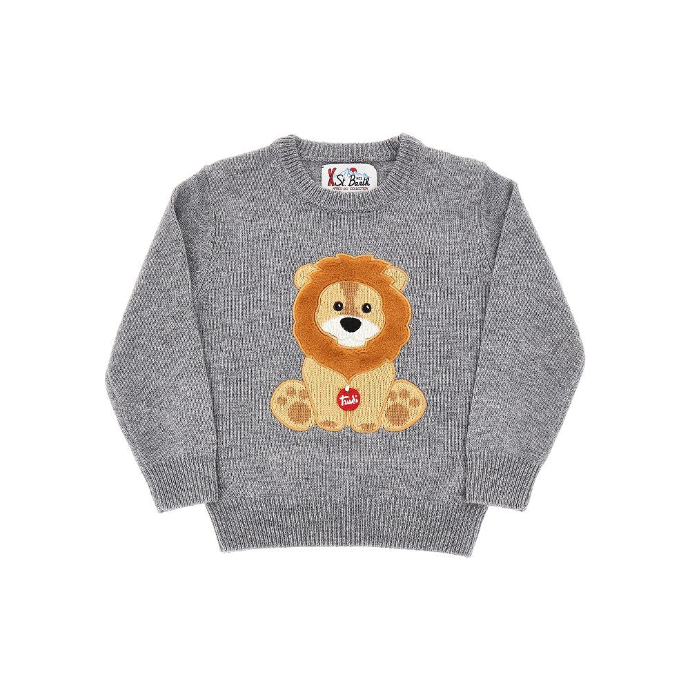 Pullover in maglia con motivo Trudi