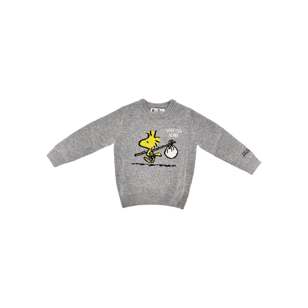 Knitted sweater with Peanuts™ motif