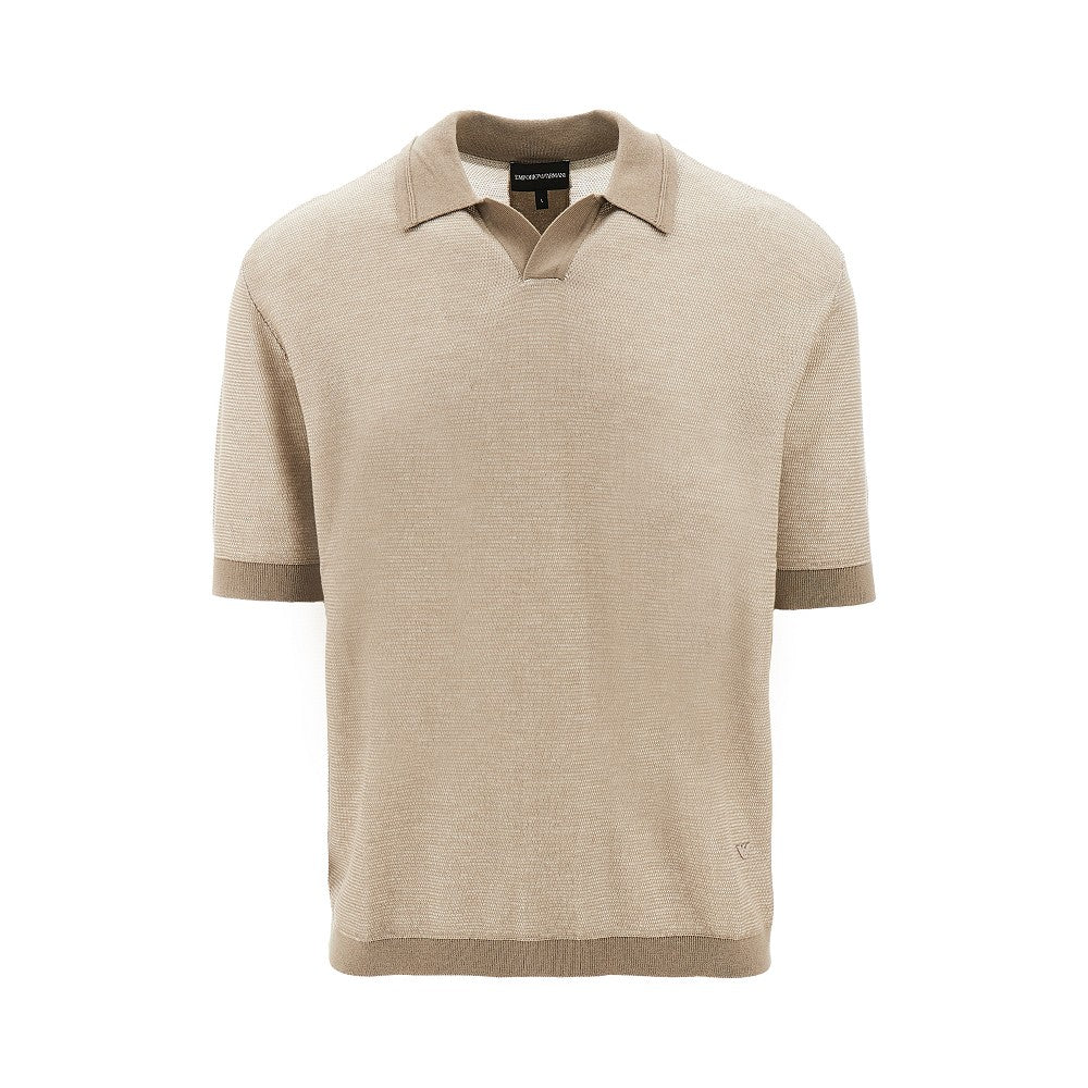 ASV knitted polo shirt