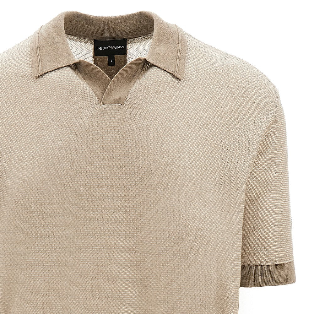 ASV knitted polo shirt