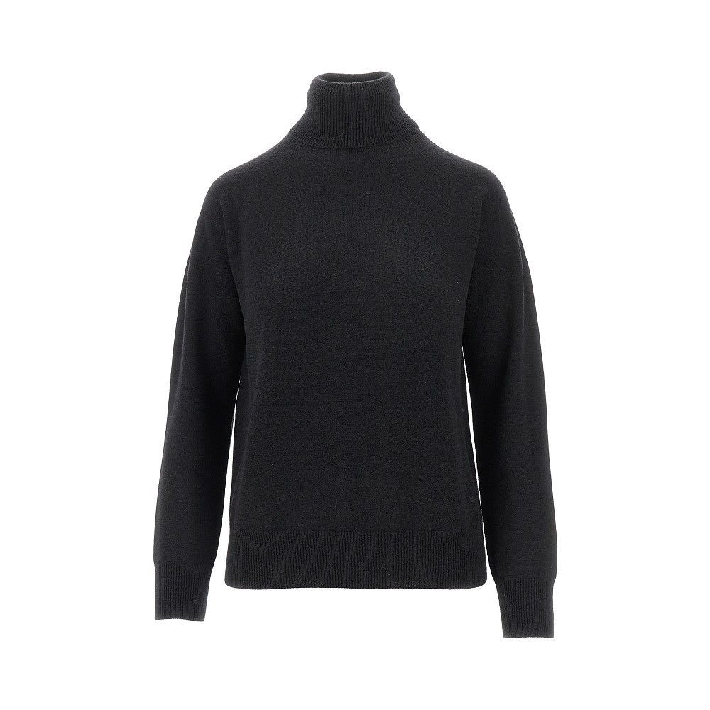 Pullover a collo alto in cachemire