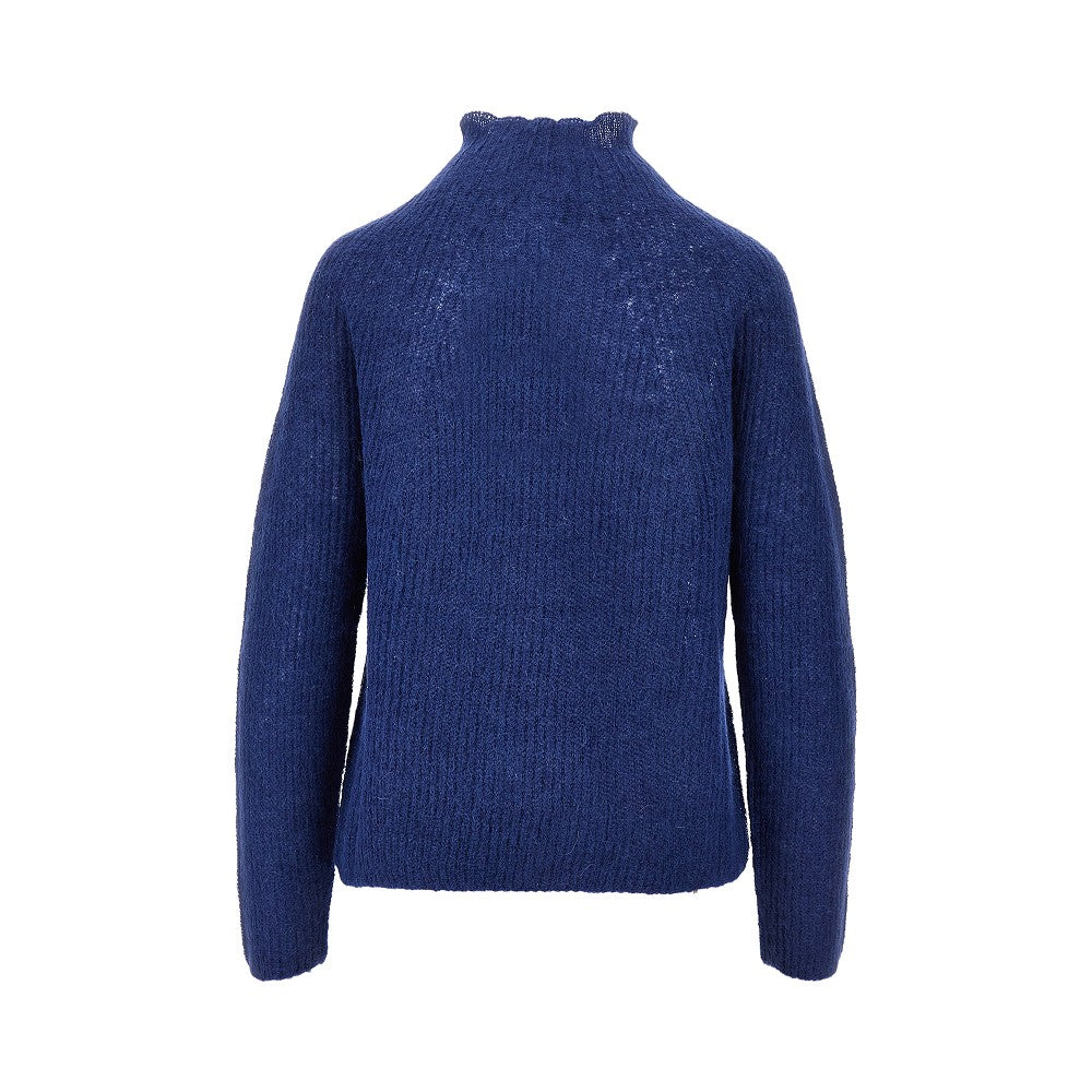 Alpaca-blend turtleneck sweater
