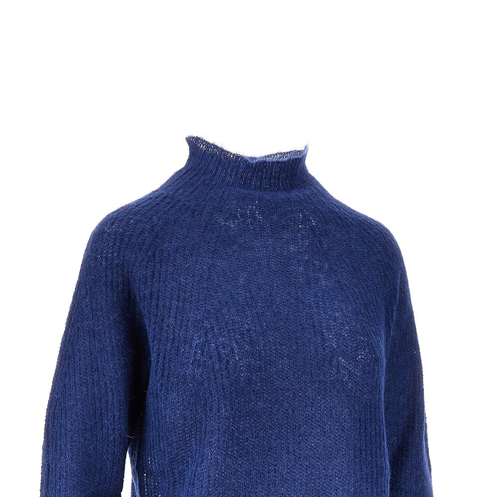 Alpaca-blend turtleneck sweater
