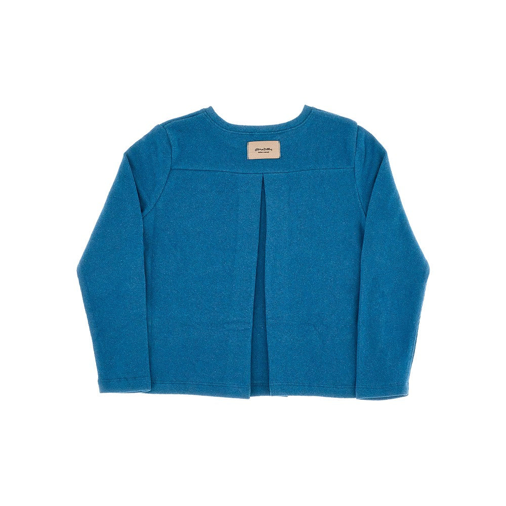 Maglia girocollo con piega sul retro