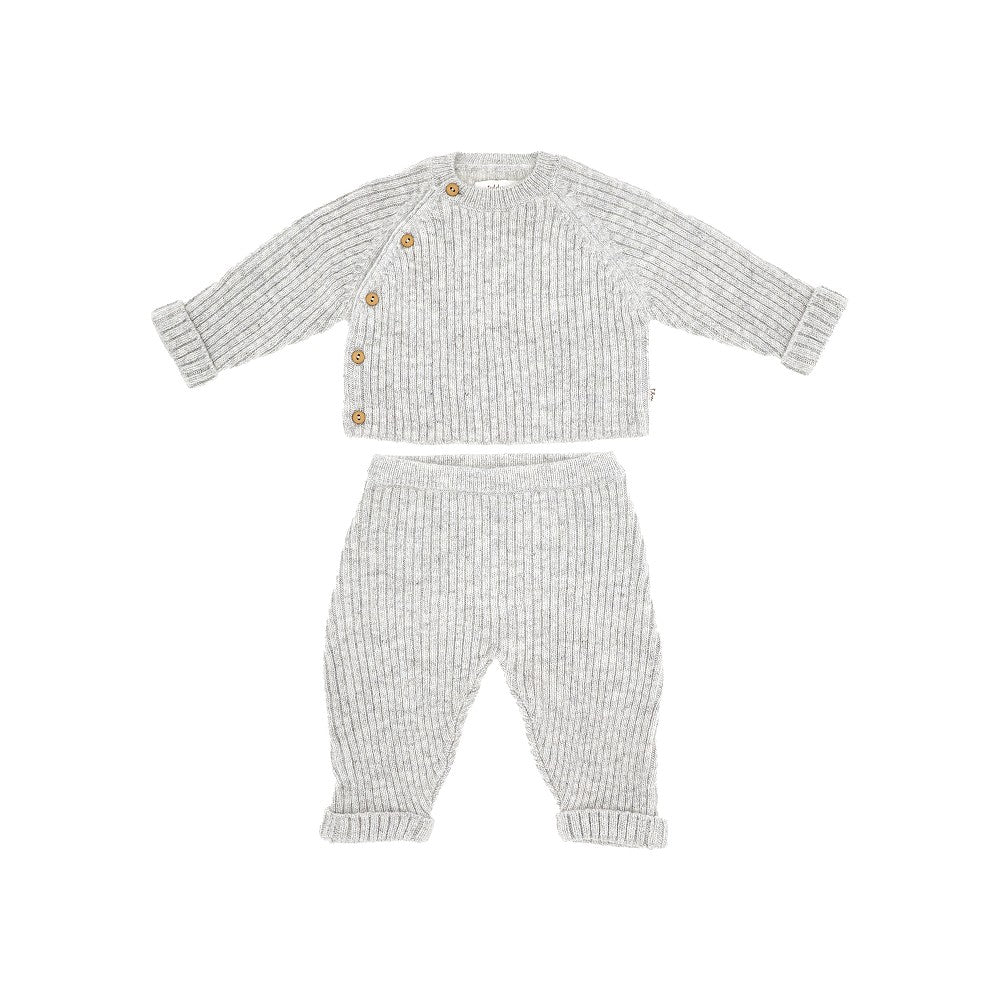 Completino due pezzi in maglia