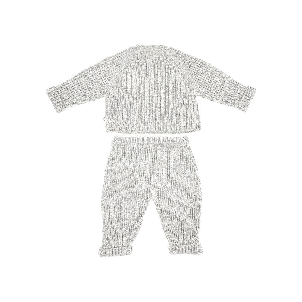 Completino due pezzi in maglia