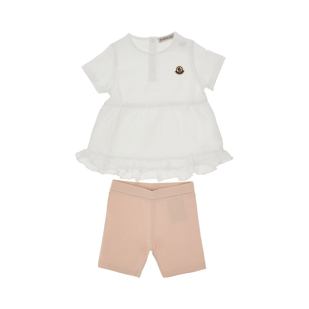 Completino due pezzi in jersey stretch