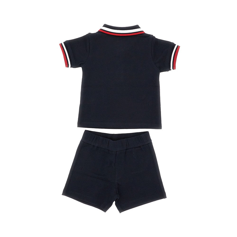 Two-piece cotton piquet set