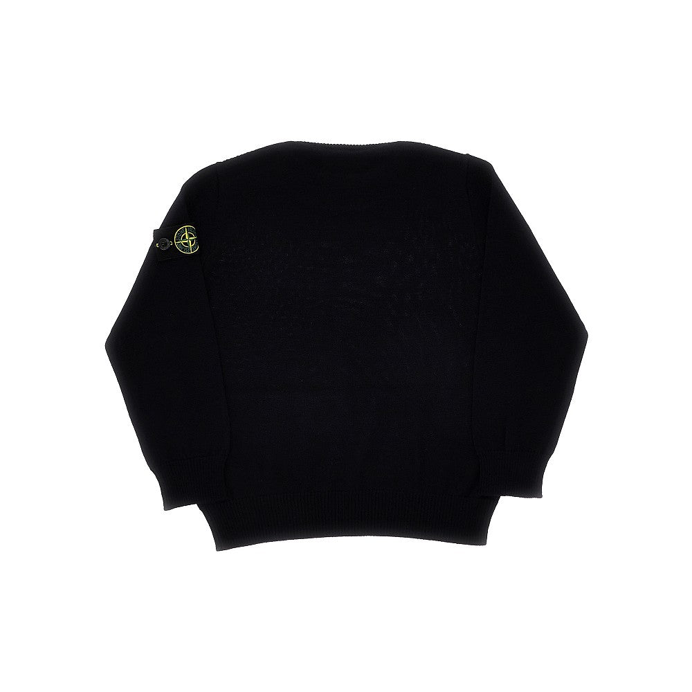 Pullover a collo alto in lana