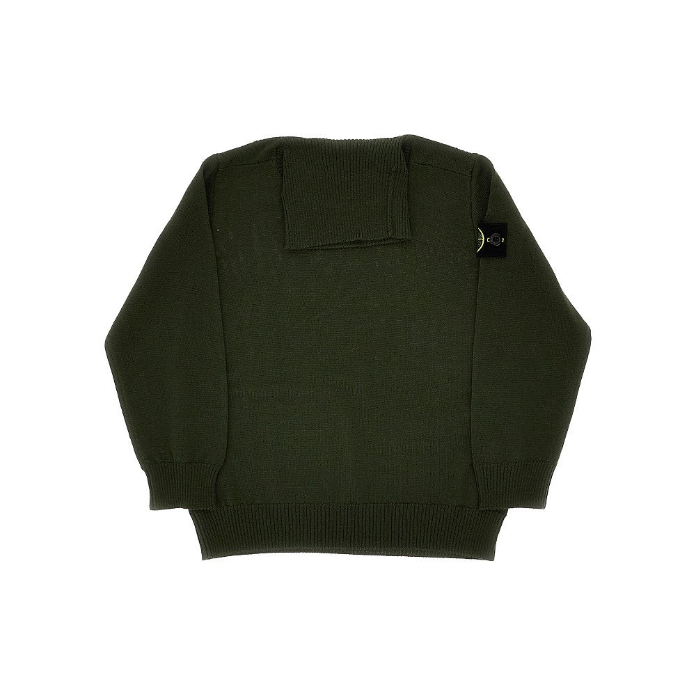 Wool turtleneck sweater