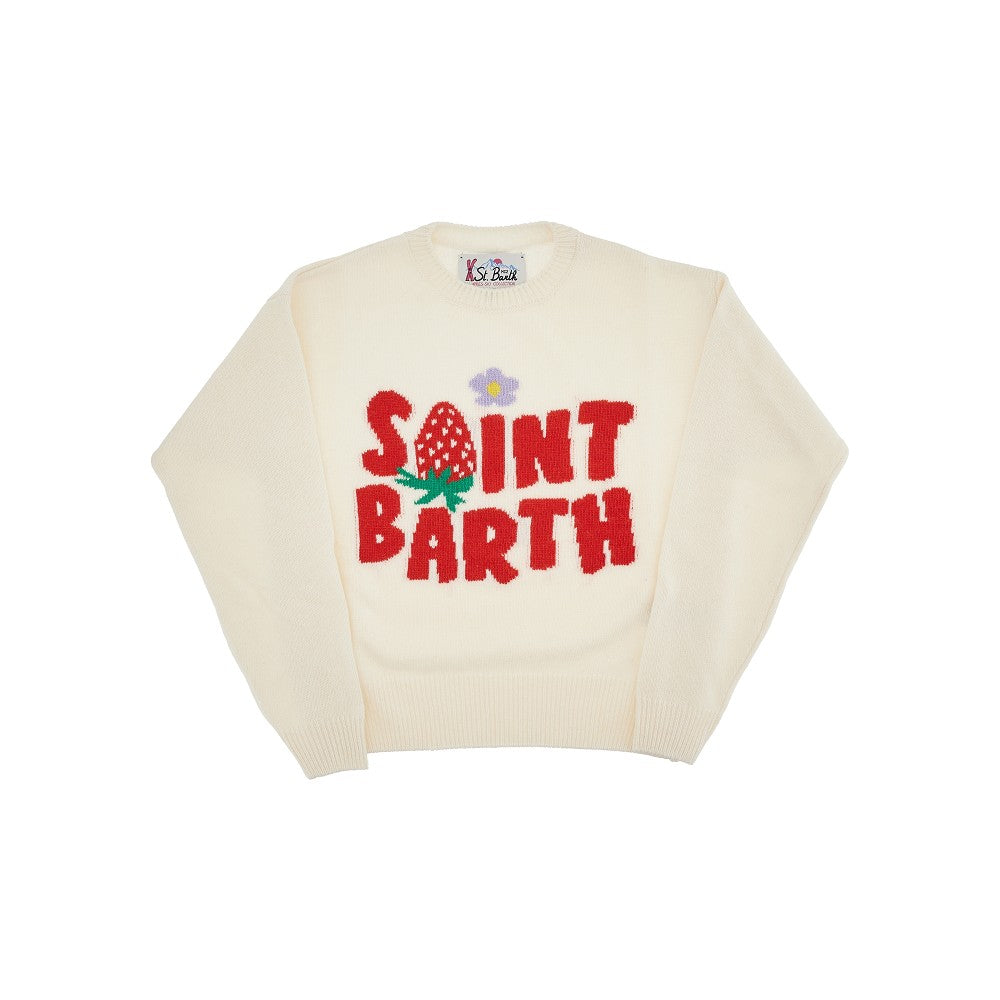 Pullover con intarsio 'Saintberry'