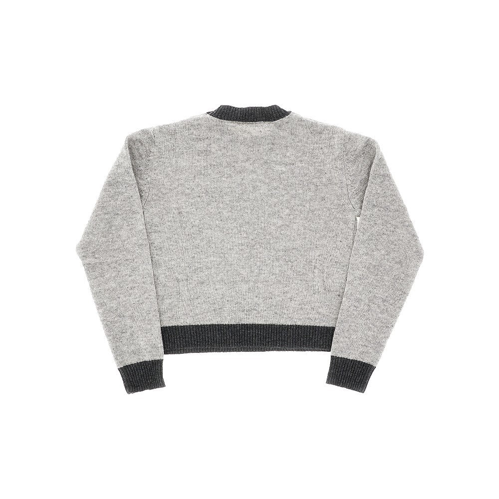 Pullover in lana e cachemire con logo