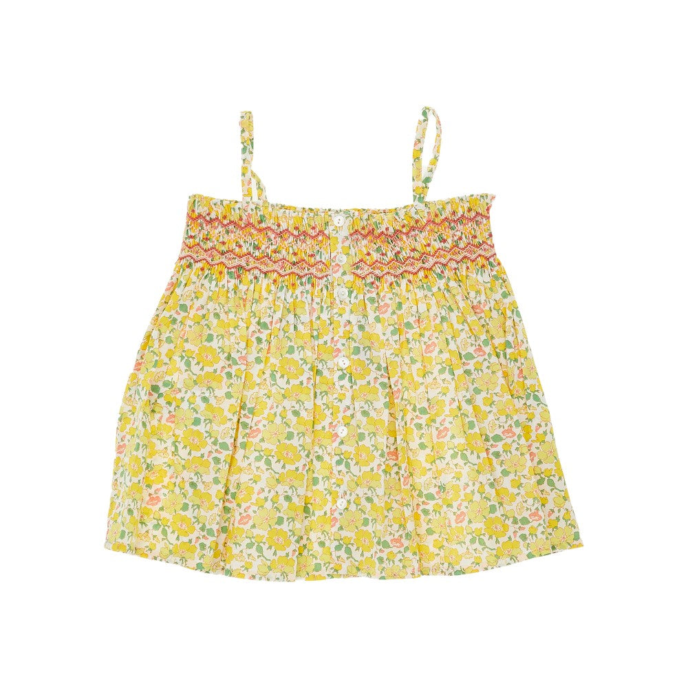 Top 'Apolline' in tessuto Liberty