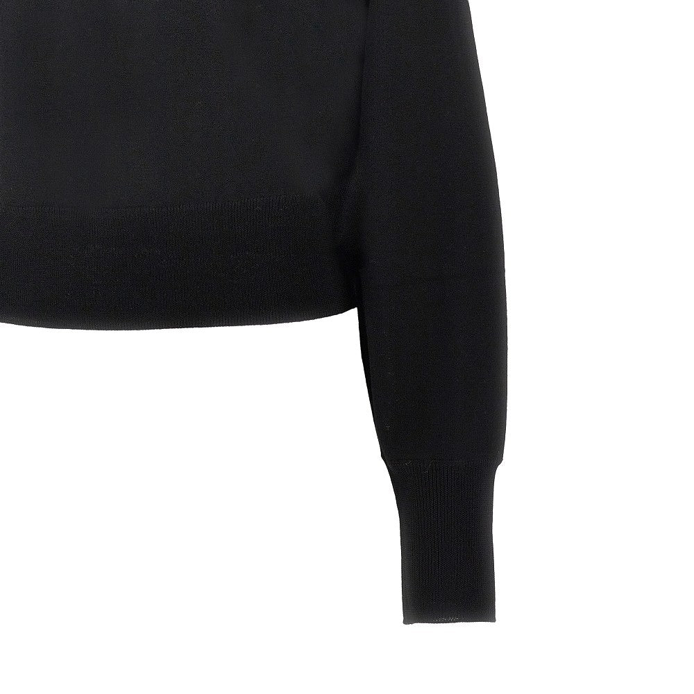 Knitted sweater with Love Birds logo