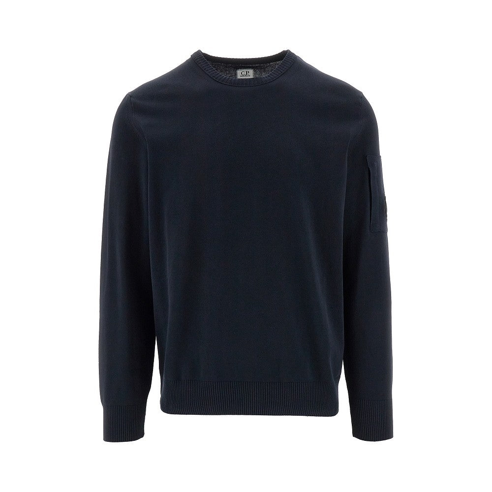 Cotton crewneck sweater