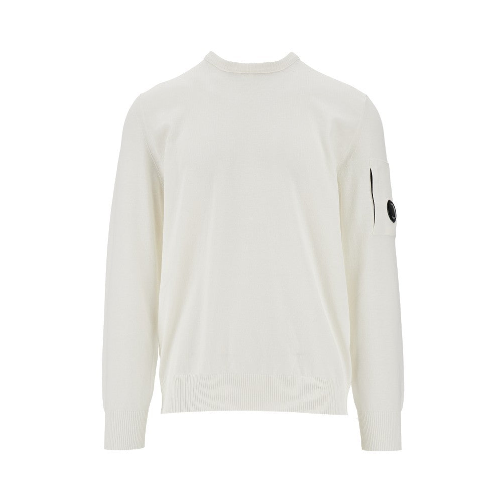 Pullover girocollo in cotone