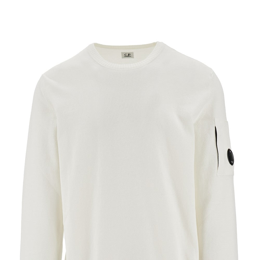Pullover girocollo in cotone