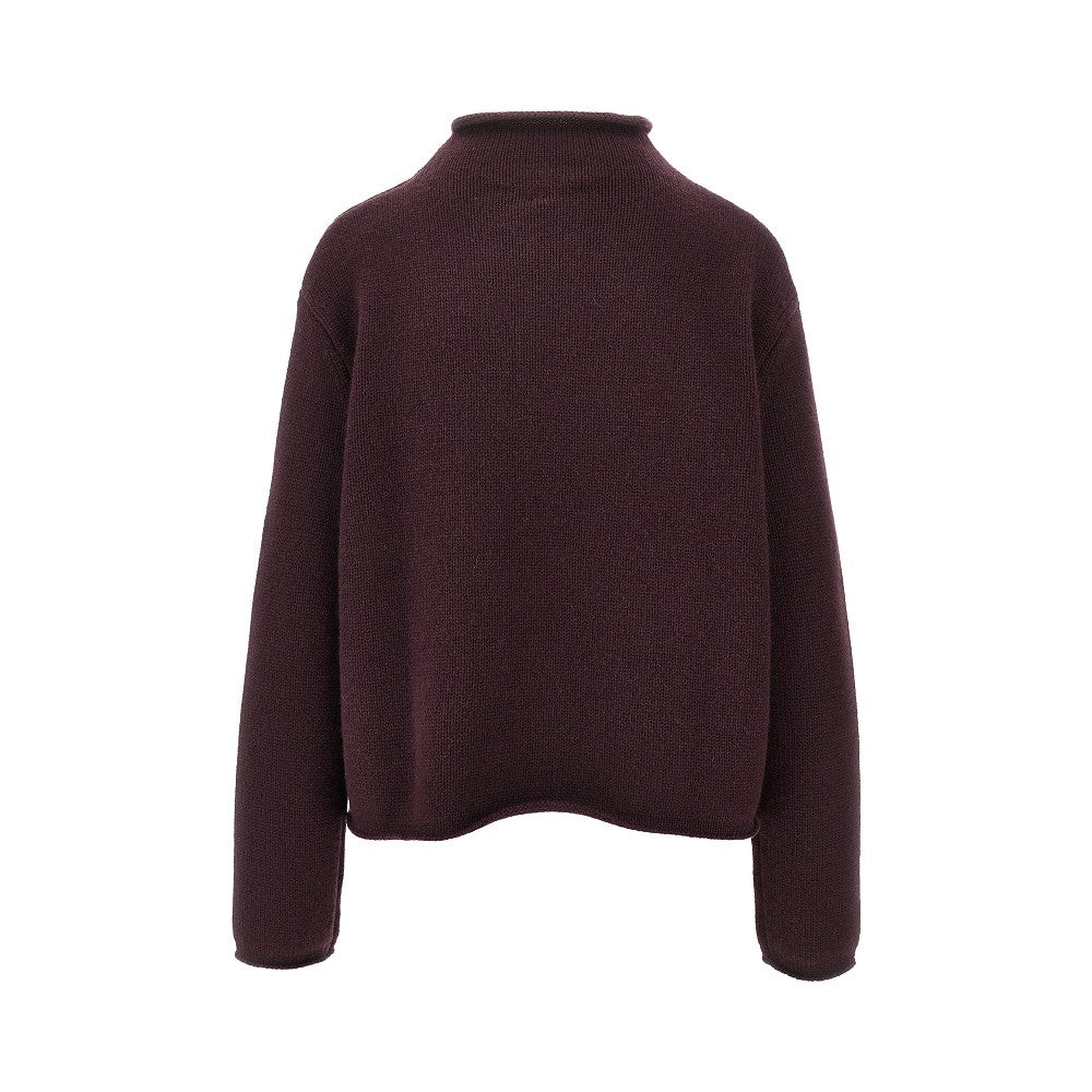 'Nelsie' mock neck cashmere sweater