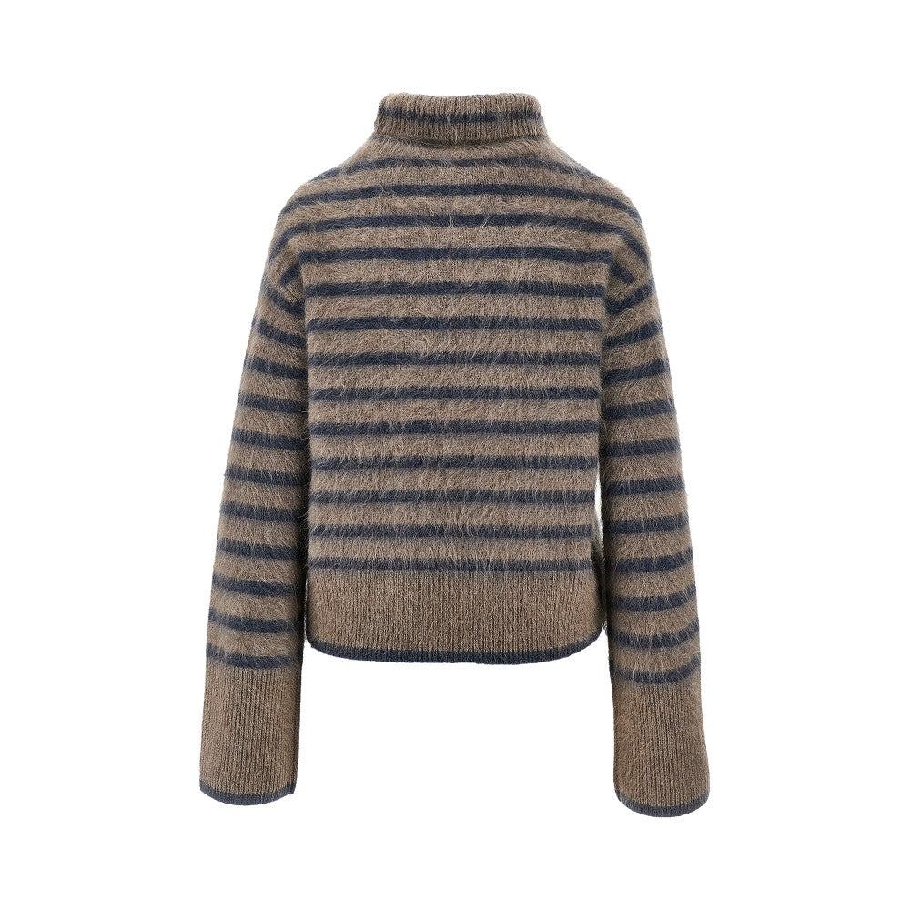 'Floren' striped cashmere sweater