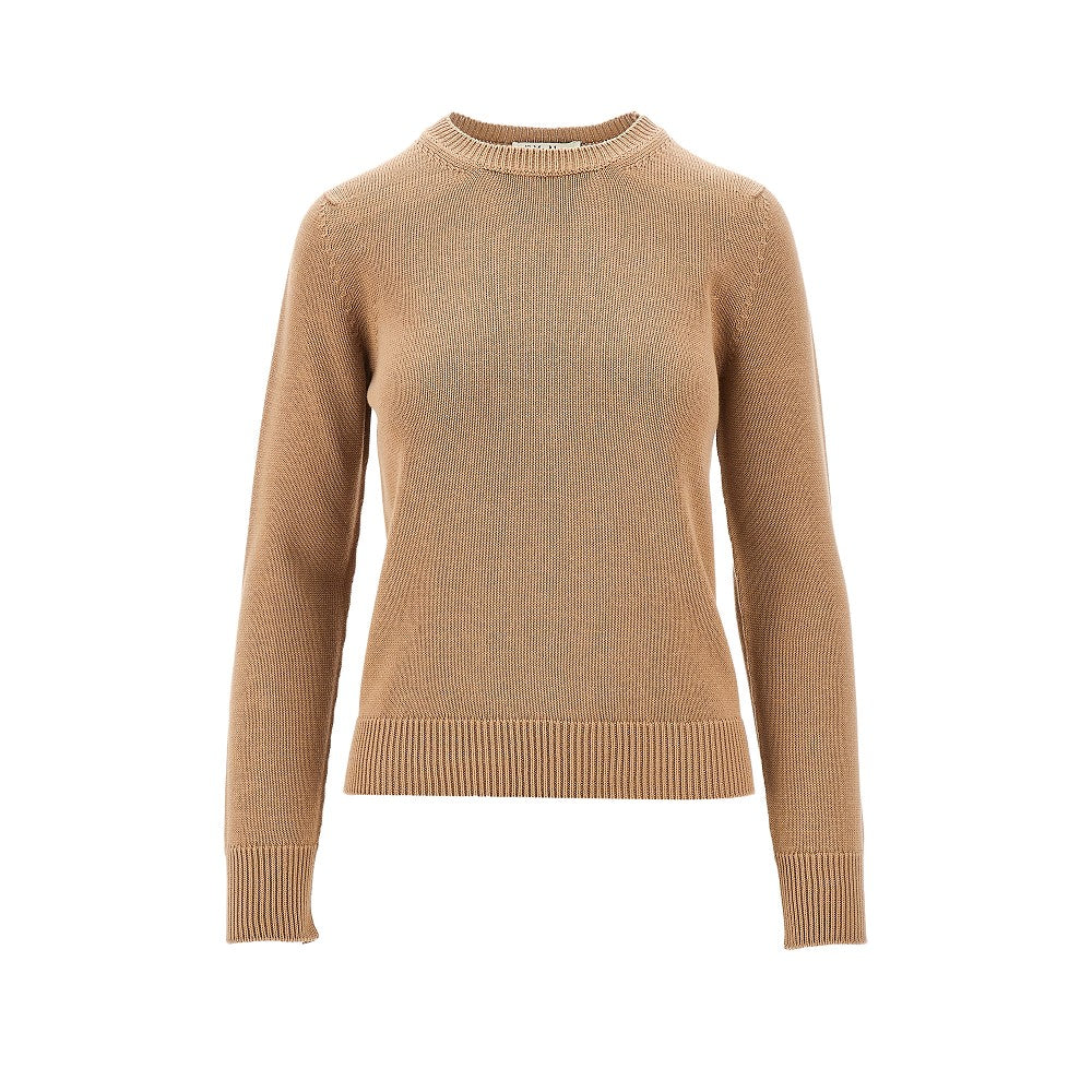 Cotton crewneck sweater