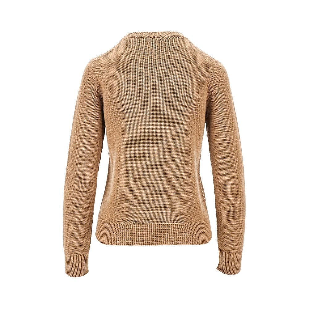 Cotton crewneck sweater