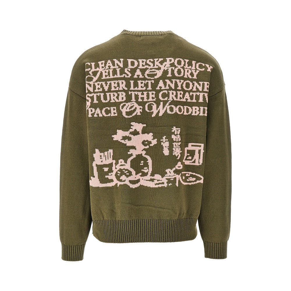 WBKurt Art crewneck sweater