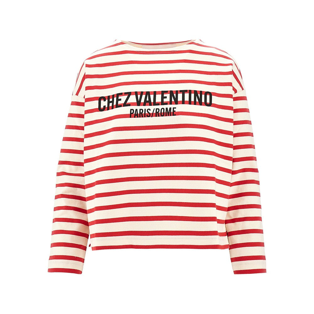 'Chez Valentino' jersey T-shirt