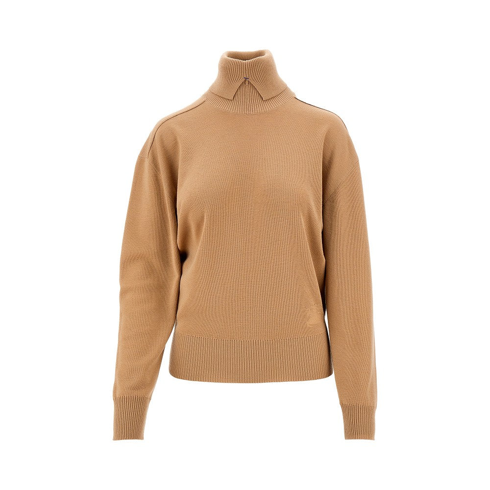 Pullover in lana con dettaglio EKD