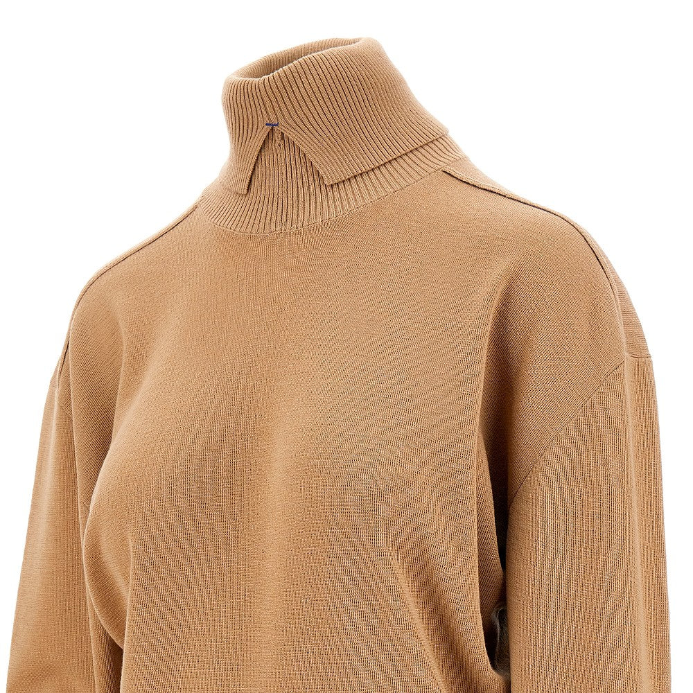 Wool sweater with EKD detail