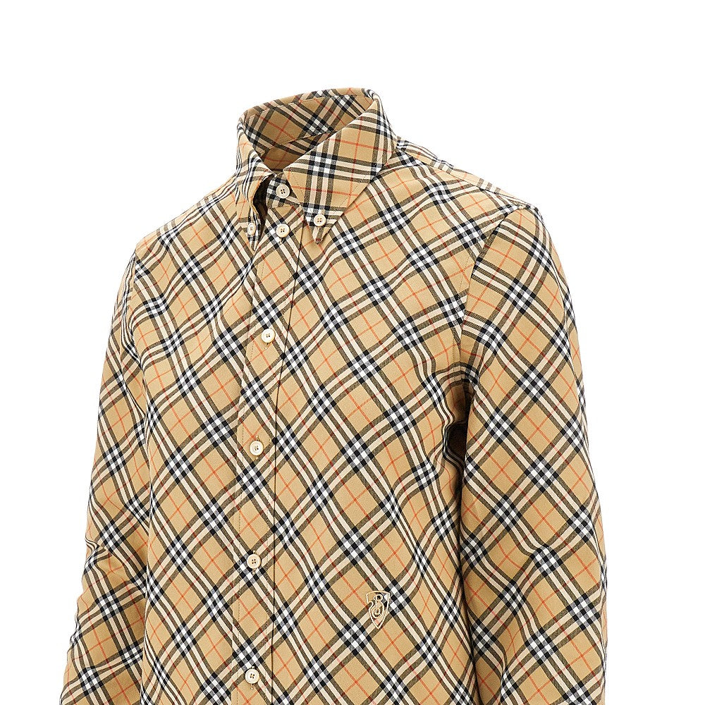 Camicia in cotone Check
