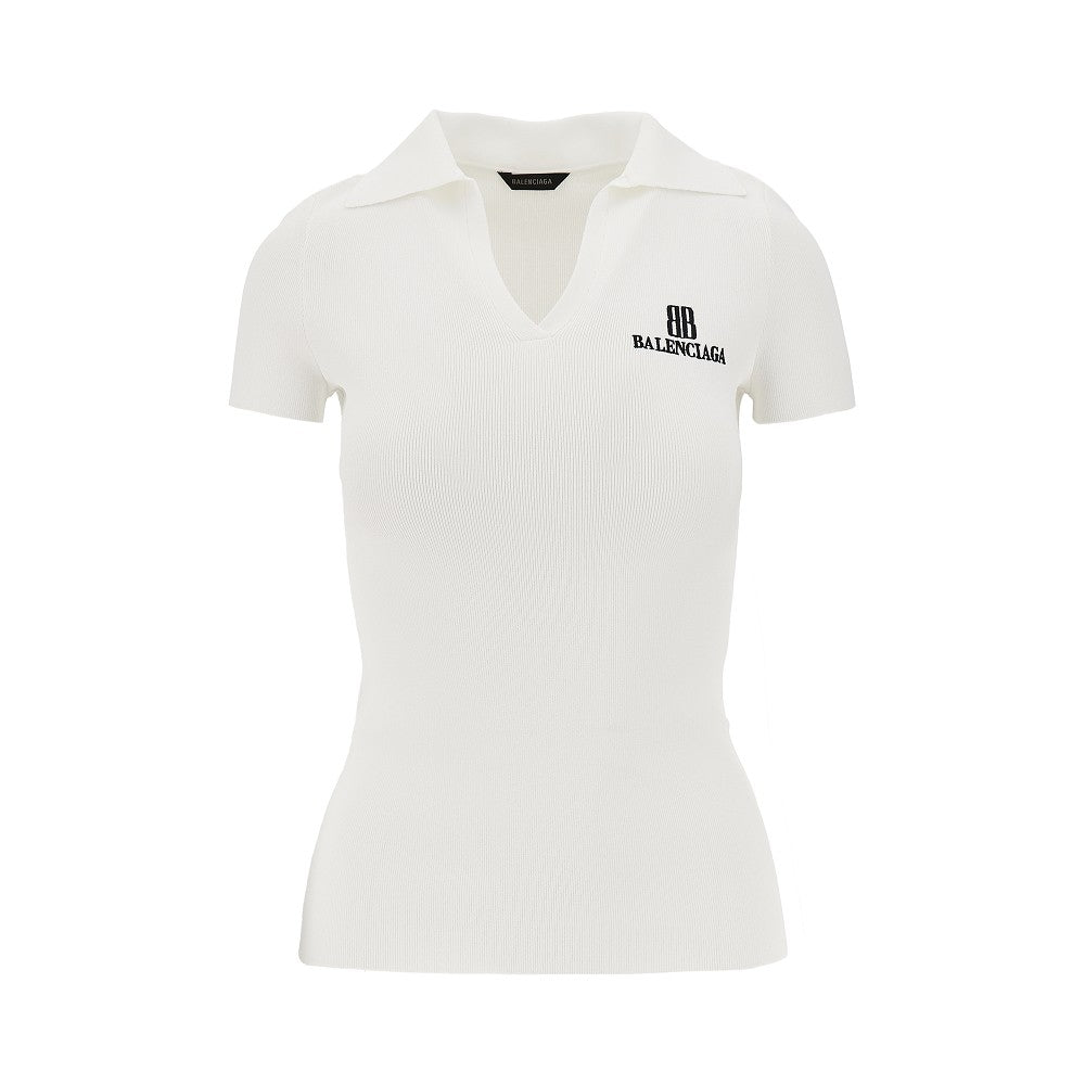 Polo in maglia con ricamo Nano BB