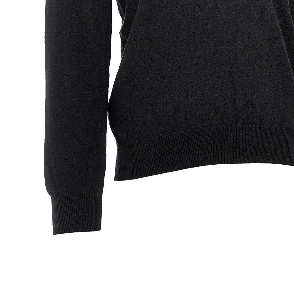 V-neck cashmere sweater