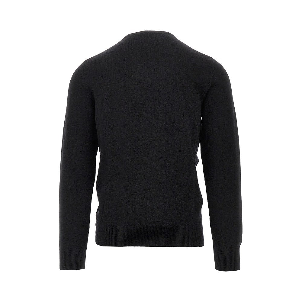 V-neck cashmere sweater