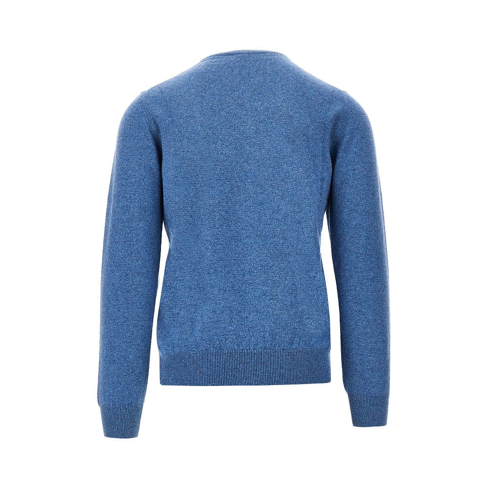 V-neck cashmere sweater