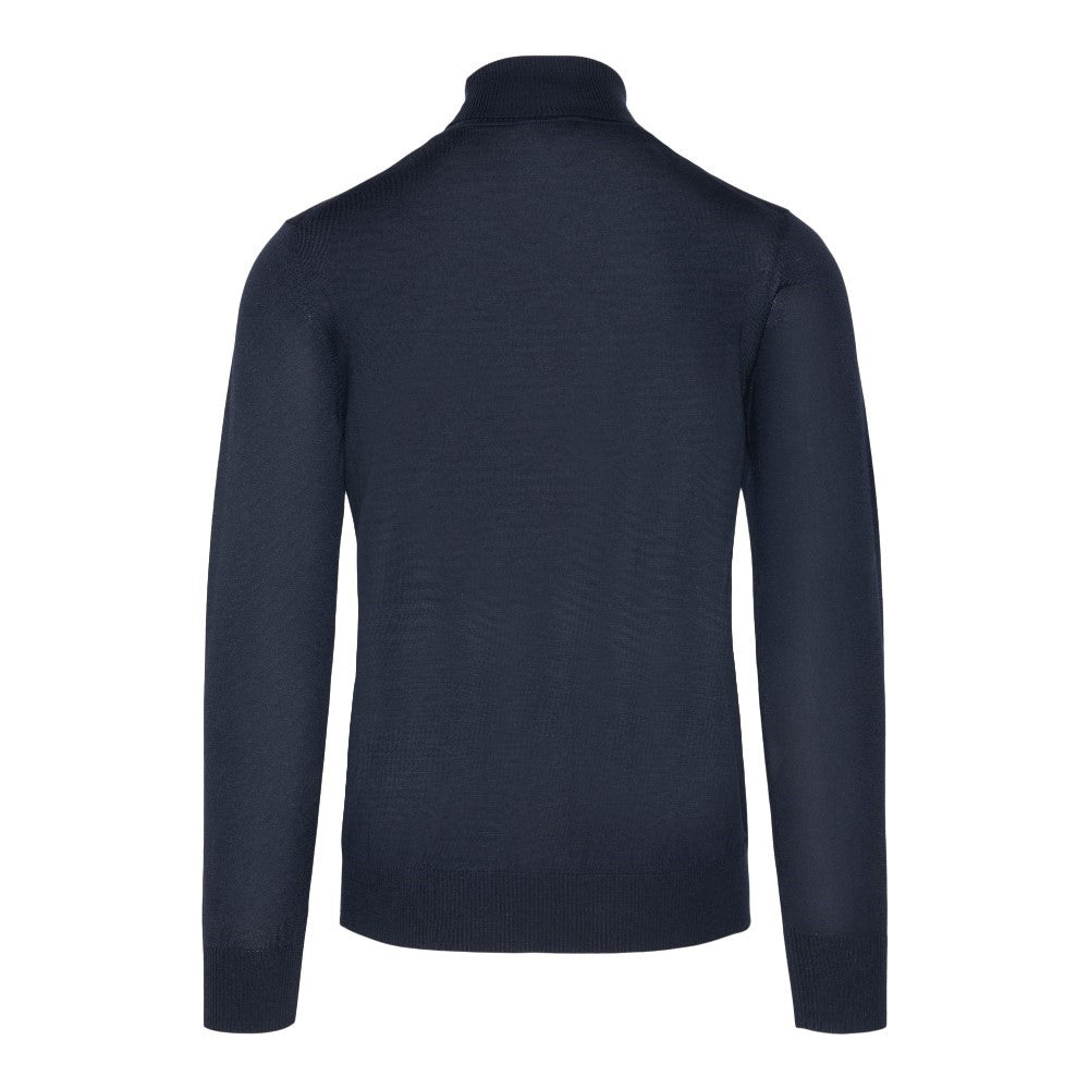 Pullover a collo alto in lana