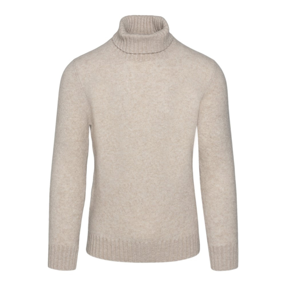 Cashmere and silk turtleneck sweater