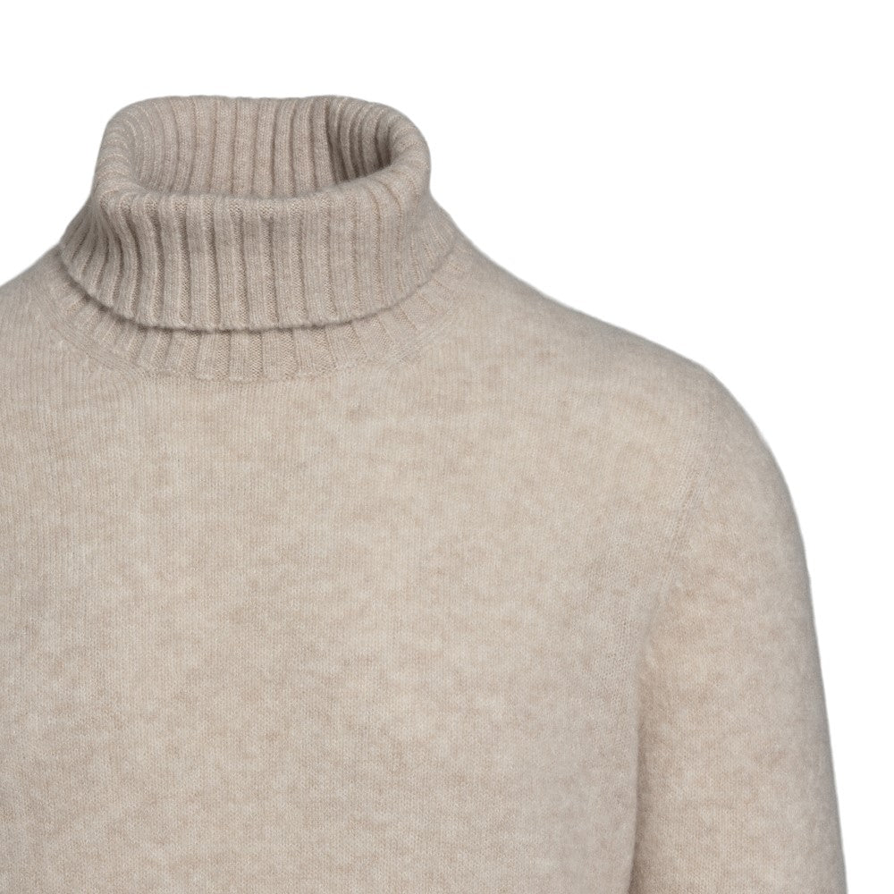 Cashmere and silk turtleneck sweater