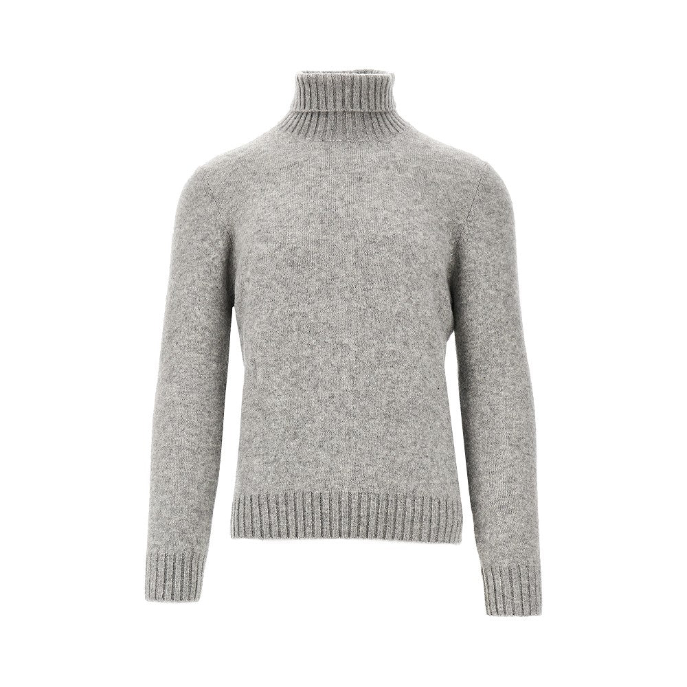 Cashmere and silk turtleneck sweater