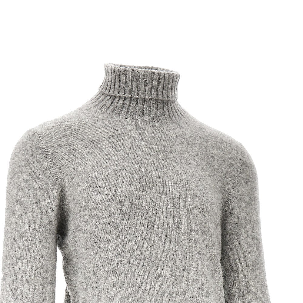 Cashmere and silk turtleneck sweater