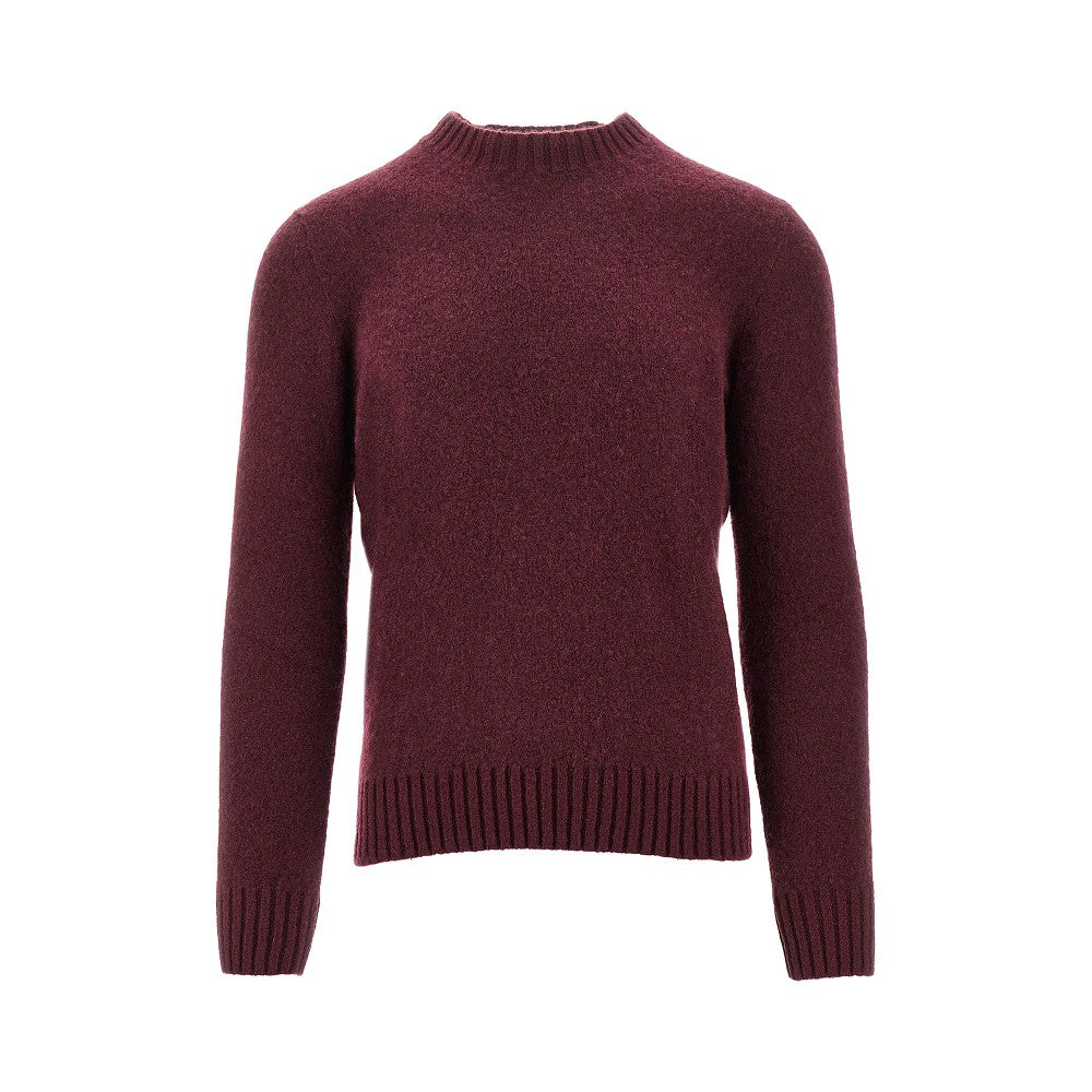 Cashmere and silk crewneck sweater