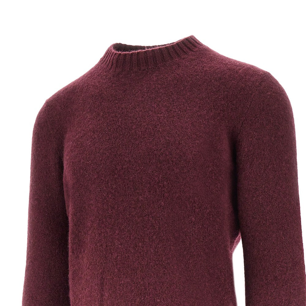 Cashmere and silk crewneck sweater