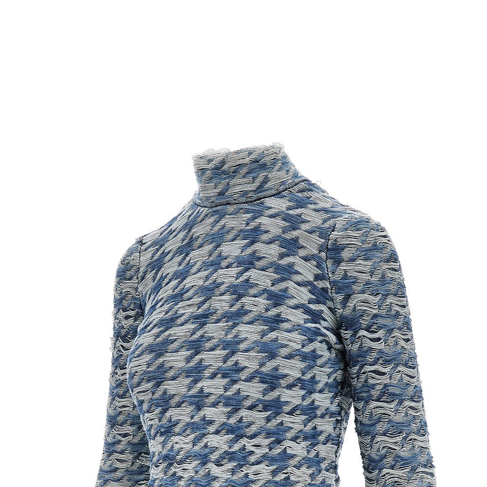 Top 'Hilda' in cotone jacquard