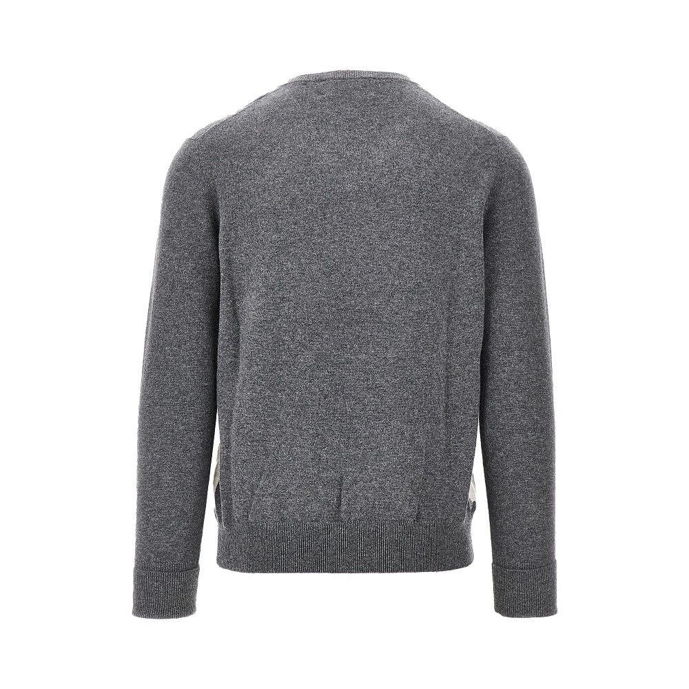 Lozenge cashmere sweater