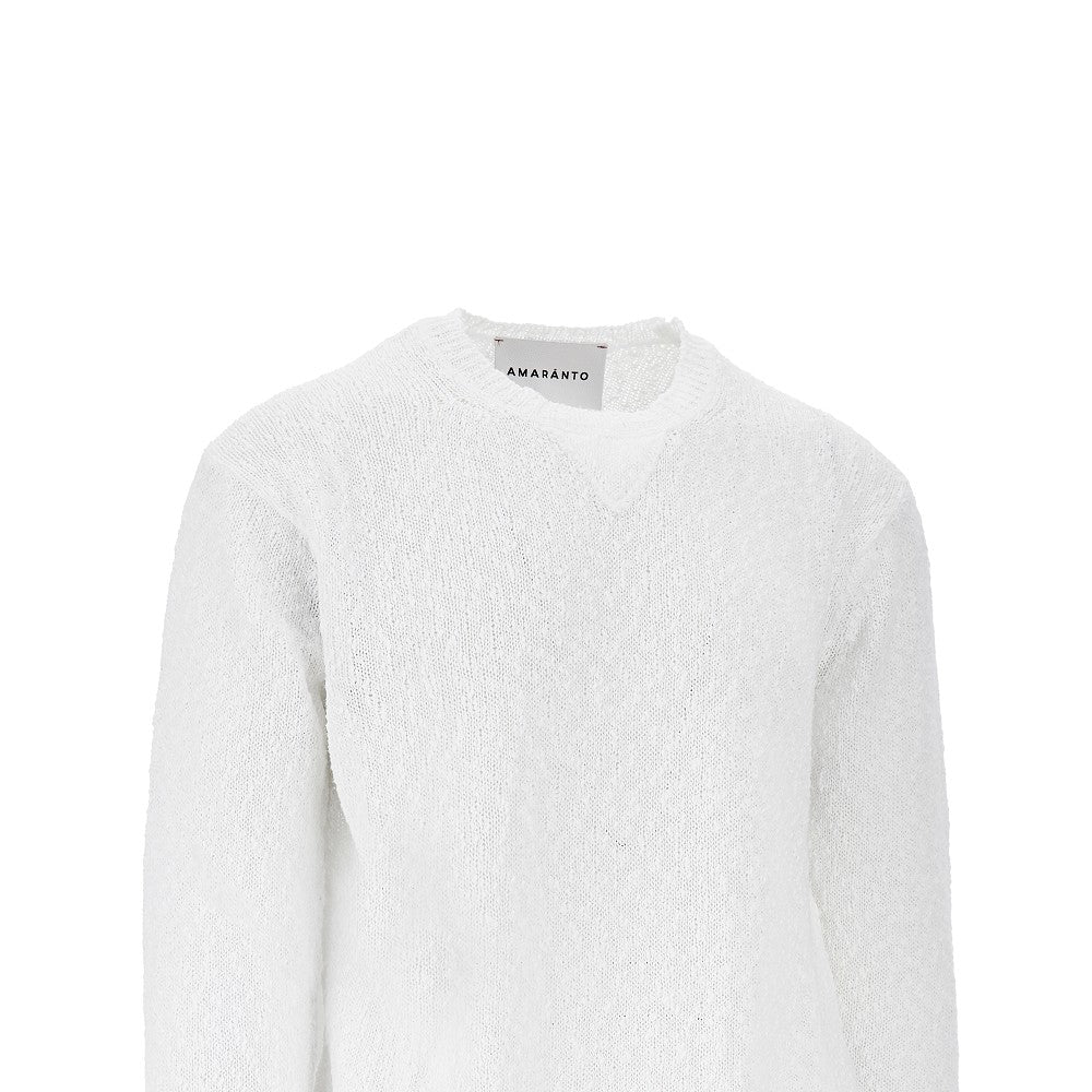 Pullover effetto bouclé