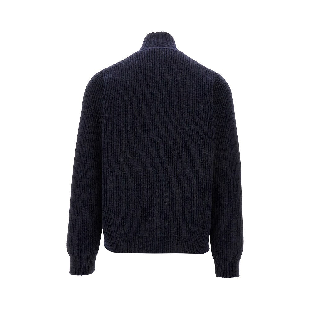 Cardigan in lana e cachemire